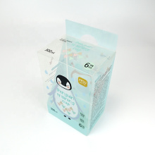 Custom hight quality Eco-friendly cartoon plastic folding box for baby product packaging